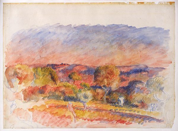 Landscape by Auguste Renoir
