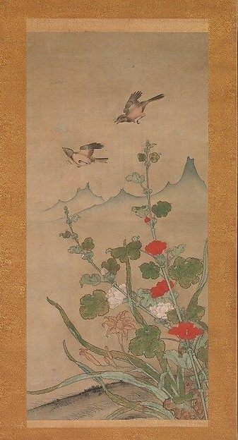 Birds and Flowers of Summer and Autumn by Shikibu Terutada