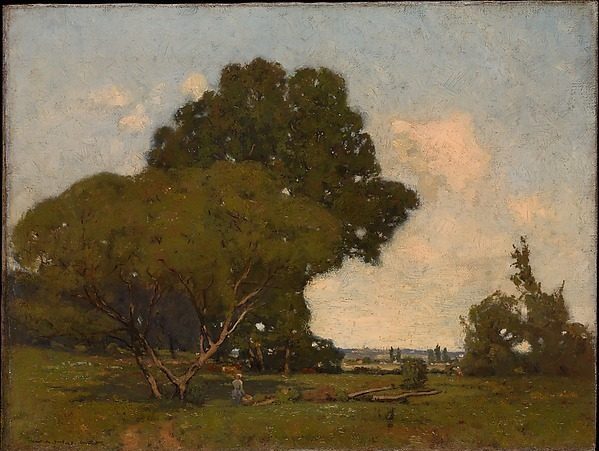The Trees, Early Afternoon, France by William A. Harper
