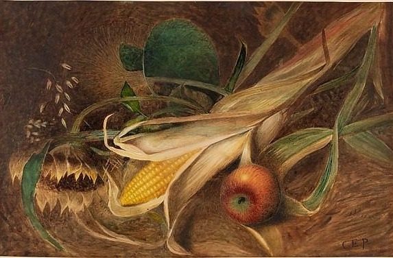 Still Life with Corn by Charles Ethan Porter