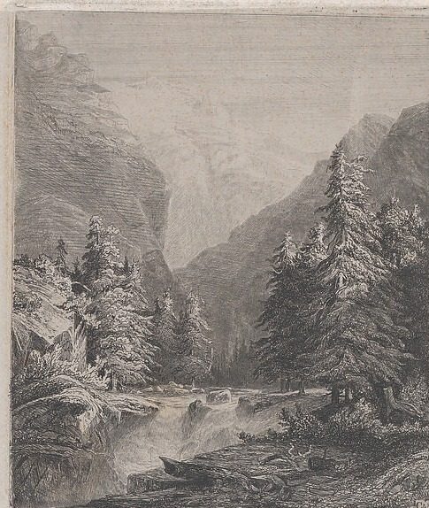 Landscape by Alexandre Calame