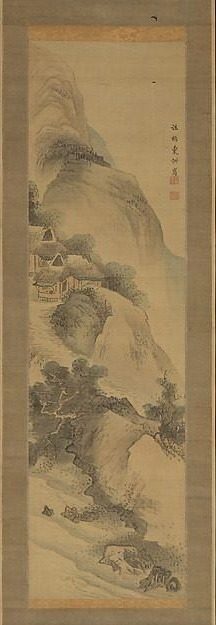 Landscape by Tōshū