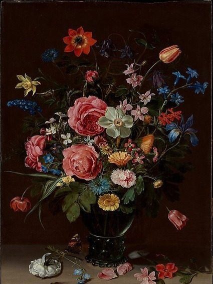A Bouquet of Flowers by Clara Peeters