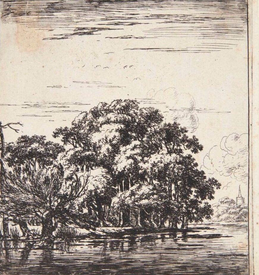 Skov på en landtange by Herman Naiwincx