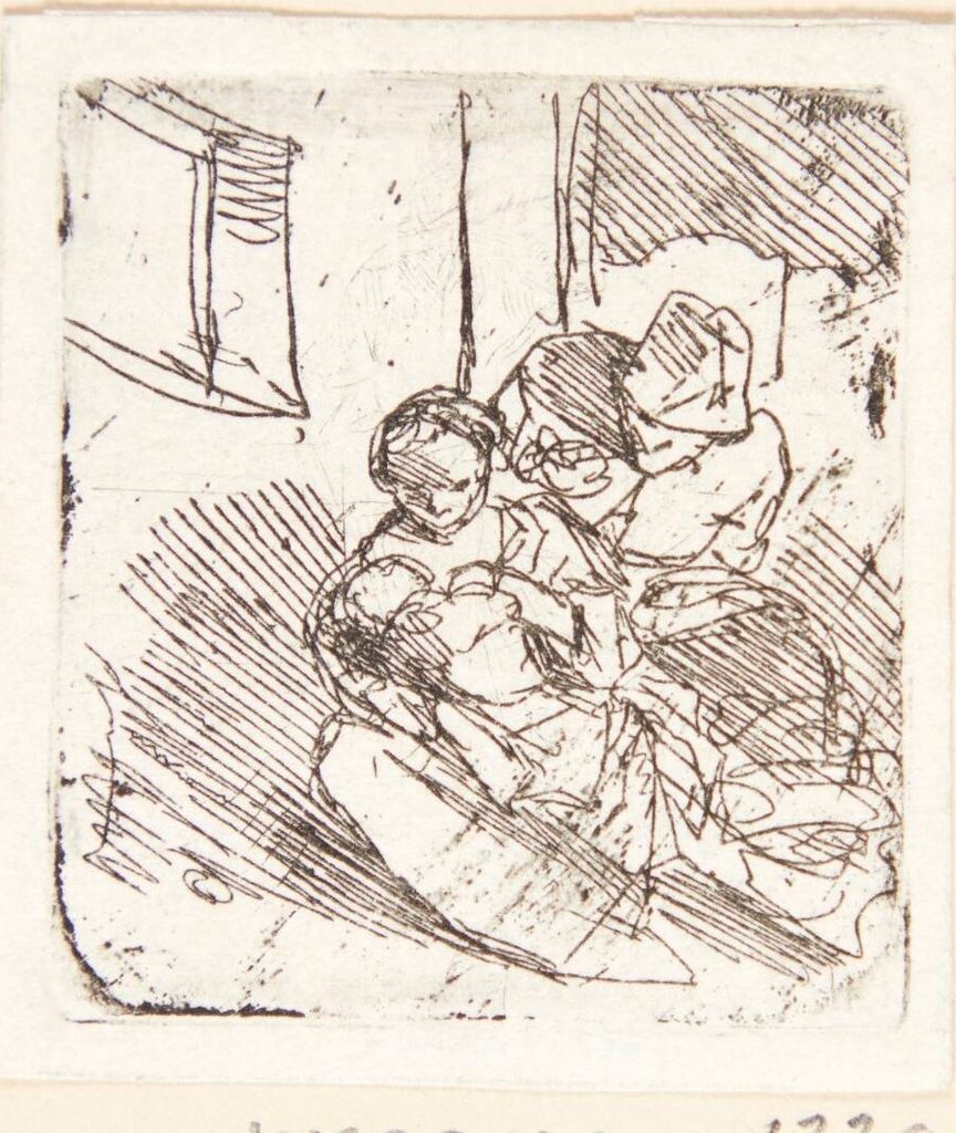 En familie by Cornelis Pietersz Bega