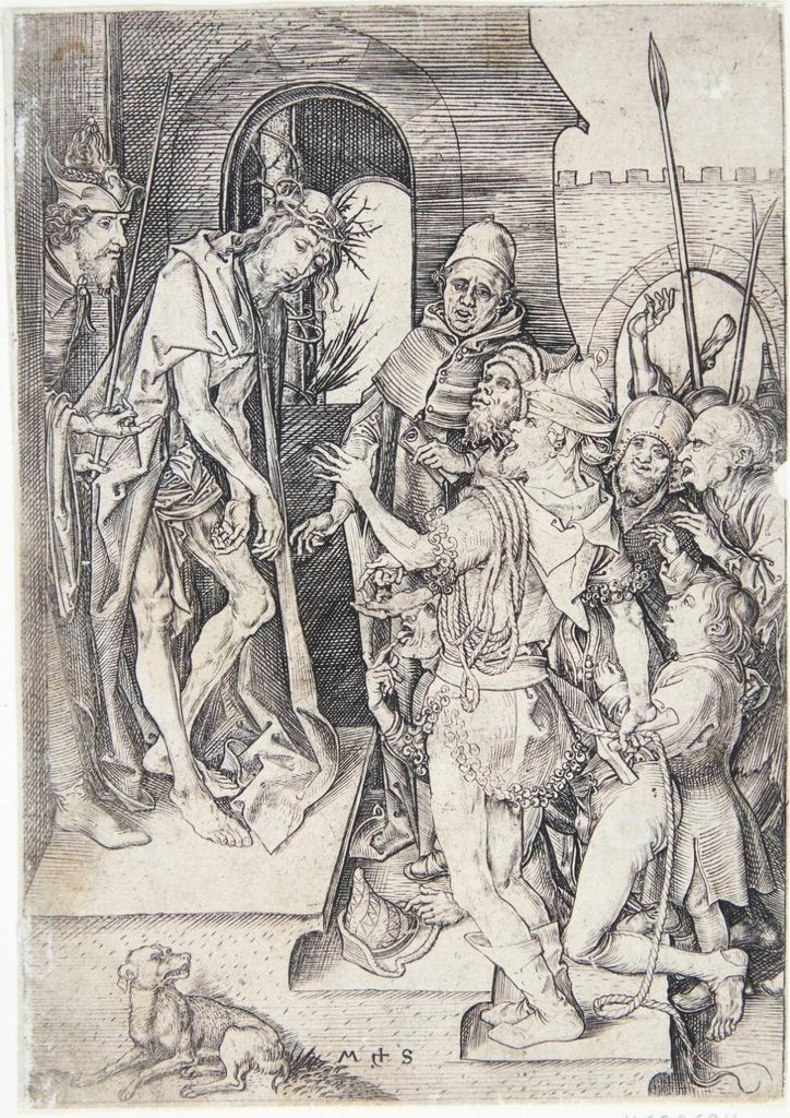 Ecce homo by Martin Schongauer