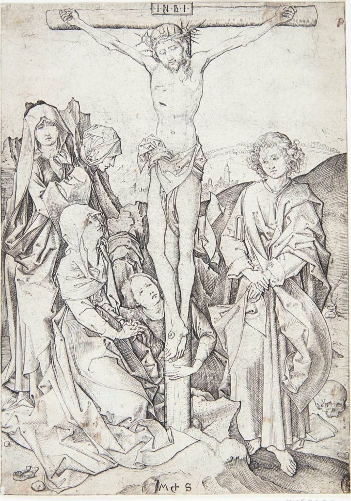 Korsfæstelsen by Martin Schongauer