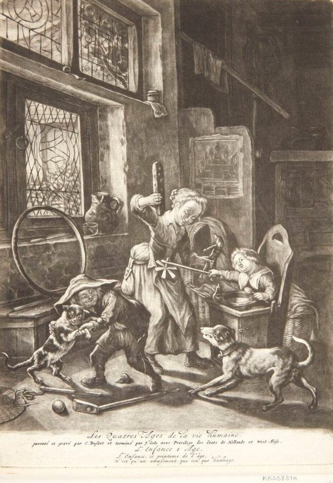 Barndom by Cornelis Dusart