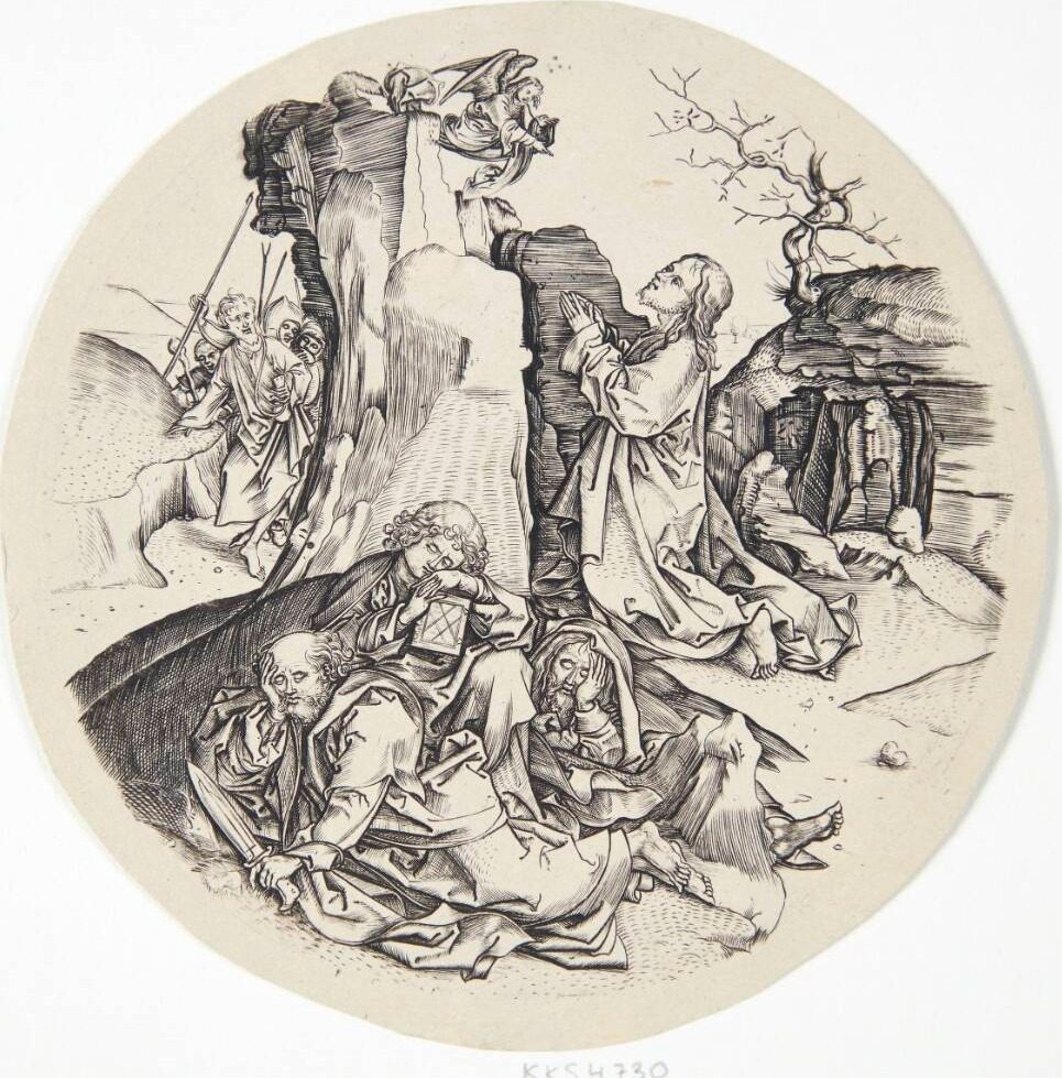 Kristus i Getsemane have by Ubekendt