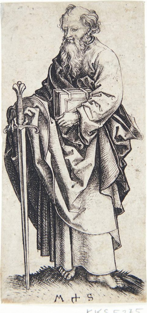 Apostlen Paulus by Martin Schongauer