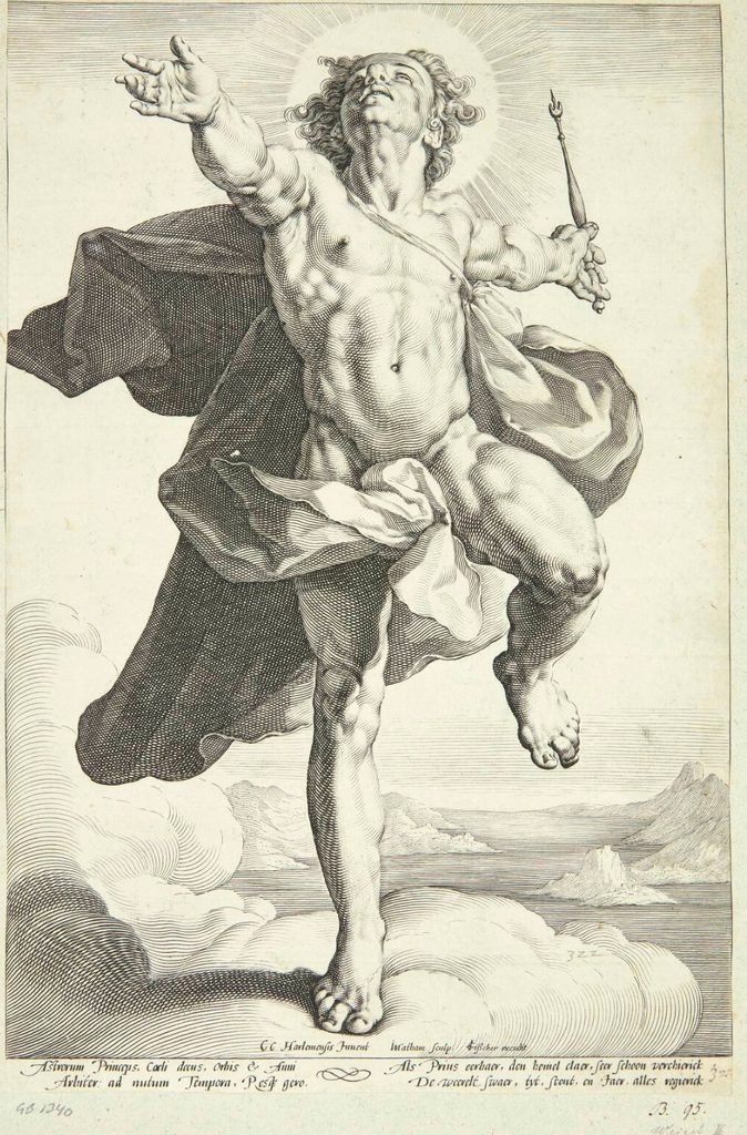 Apollo som Sol by Jacob Matham