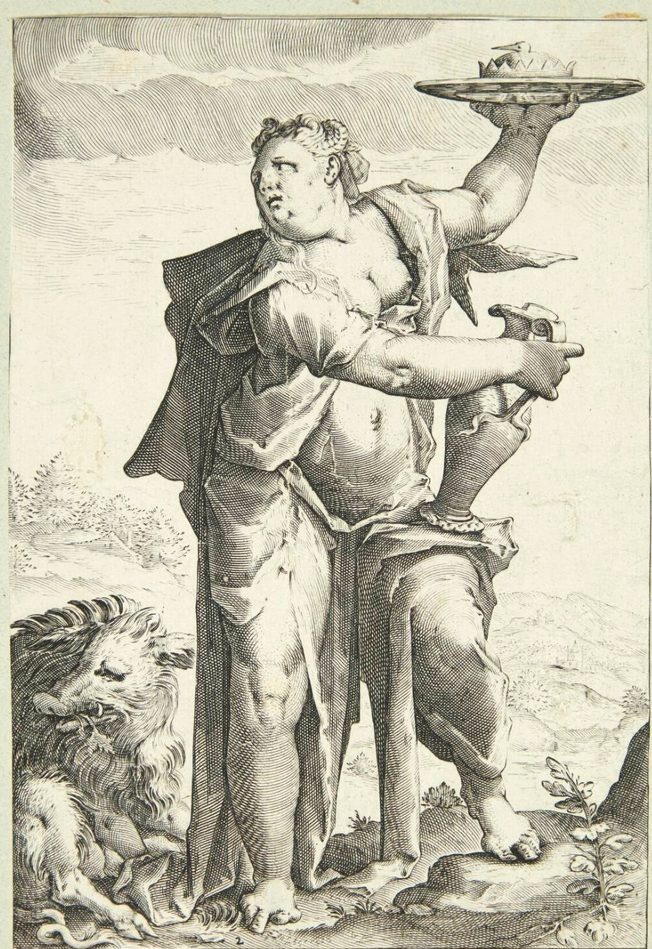 Frådseri by Jacob Matham