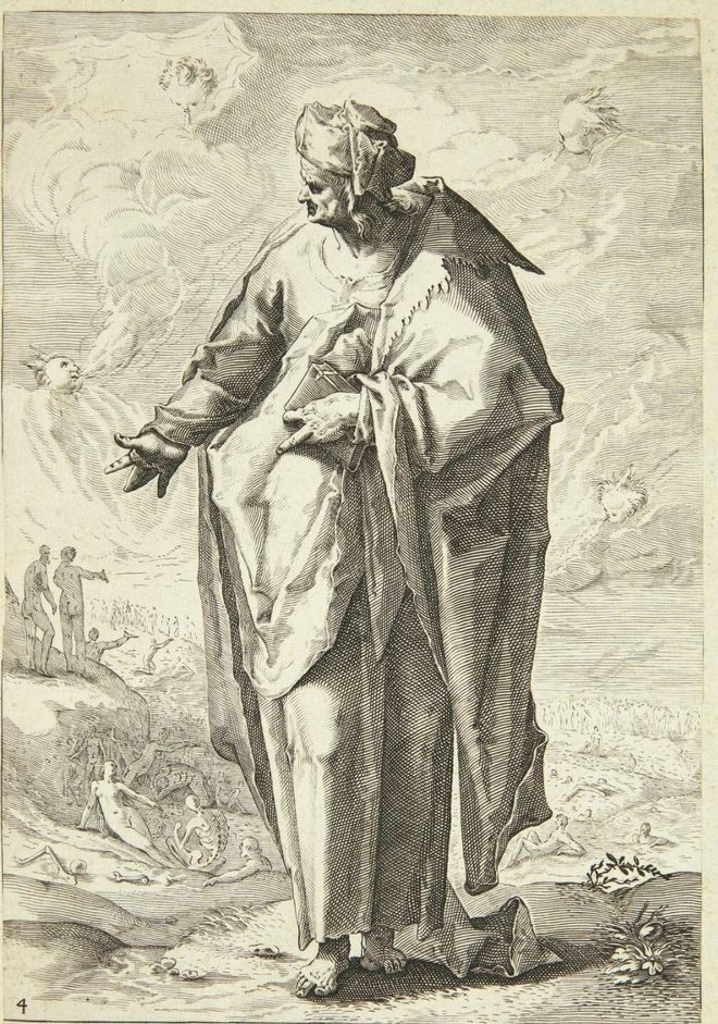 Ezekiel by Jacob Matham