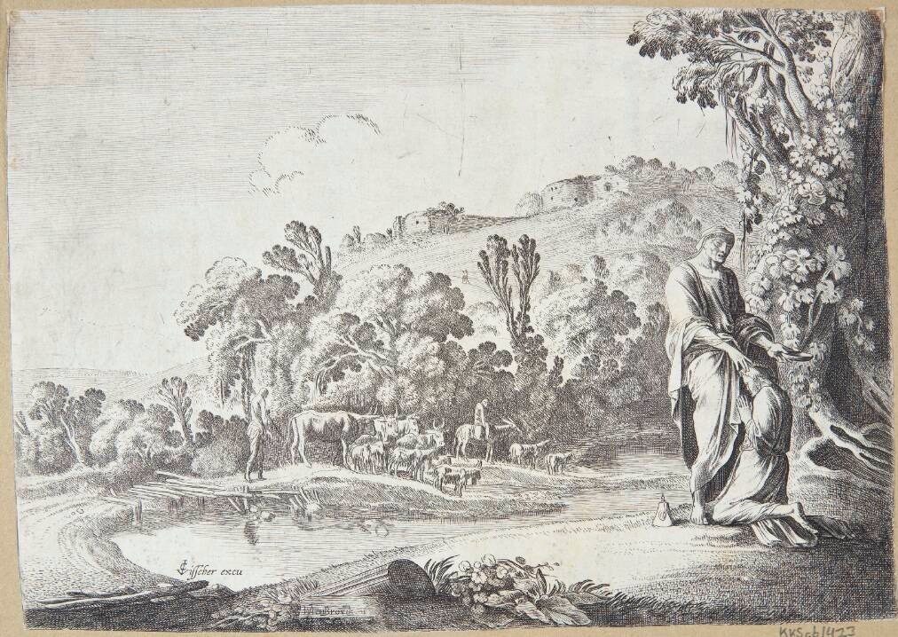 Samuel salver Saul by Moyses van Wtenbrouck
