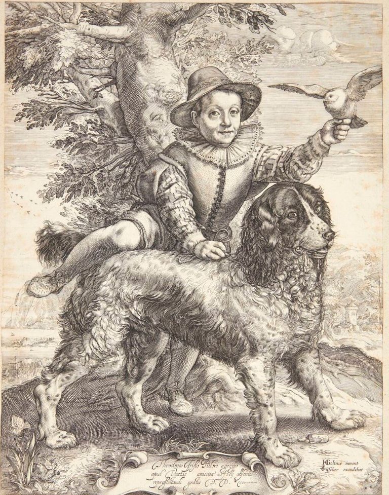 Frederik de Vries by Claes Jansz. Visscher