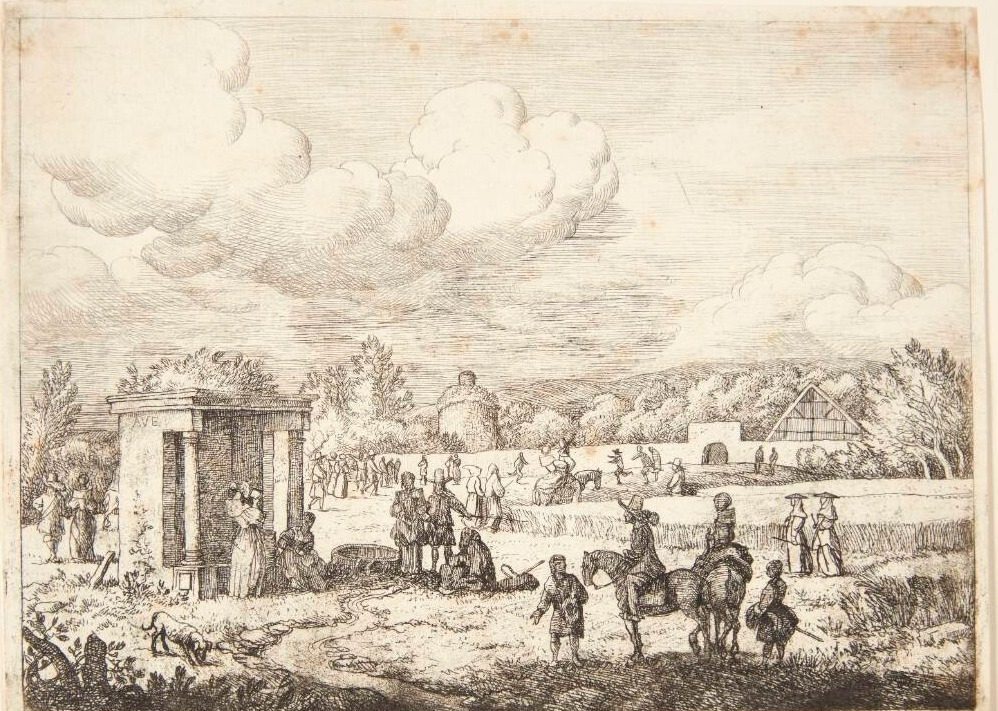 Kilden ved Watroz by Allaert van Everdingen
