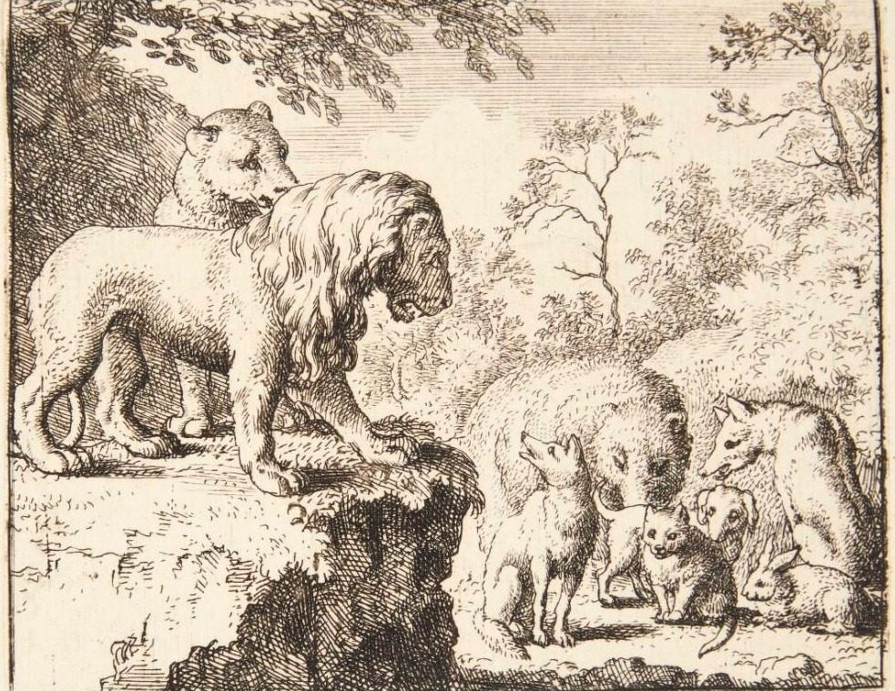 Renards benådning by Allaert van Everdingen