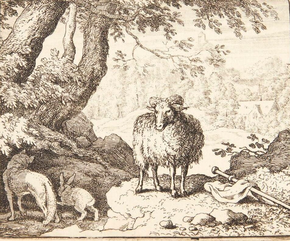 Renard vender hjem by Allaert van Everdingen