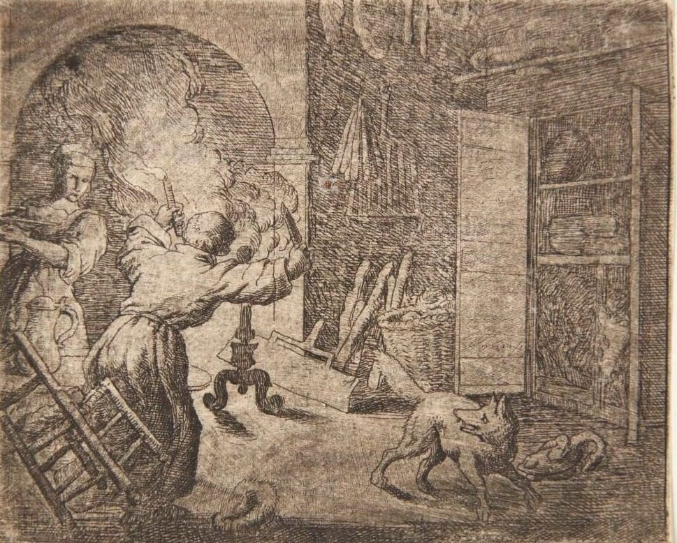 Renard stjæler en kapun by Allaert van Everdingen