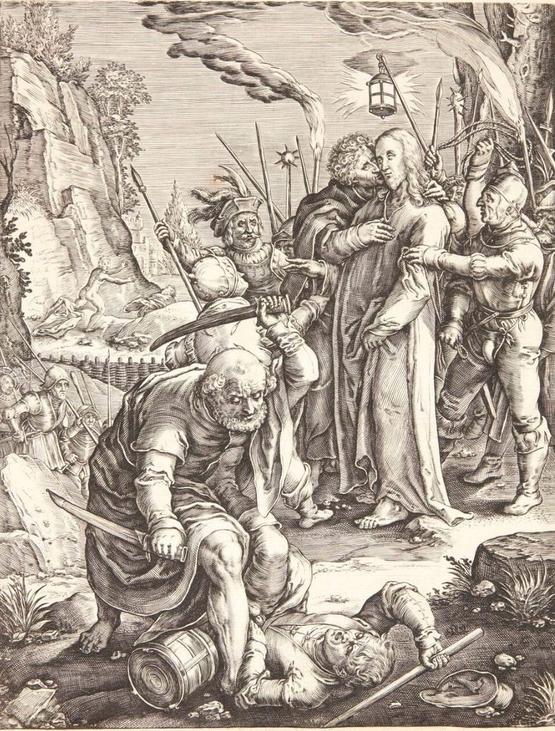 Judas' forræderi by Albrecht von Horn