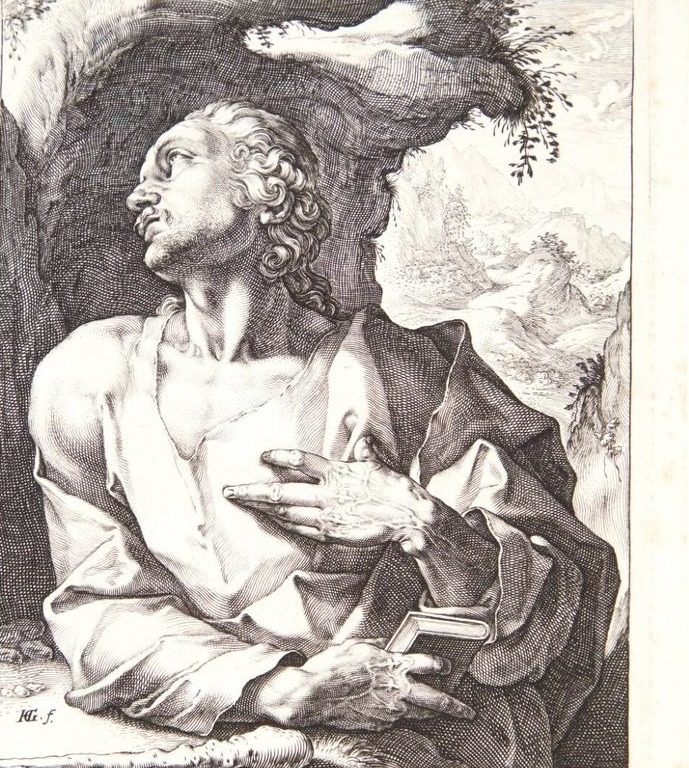 Apostlen Judas Thaddæus by Hendrick Goltzius