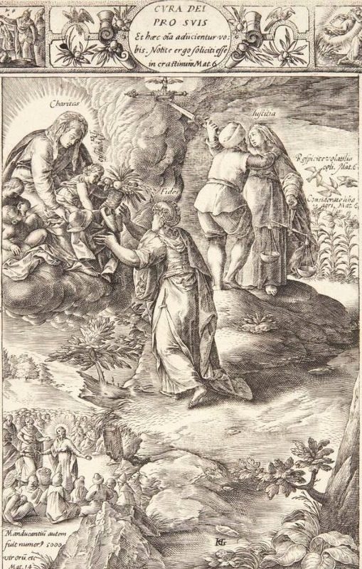 Guds barmhjertighed by Hendrick Goltzius