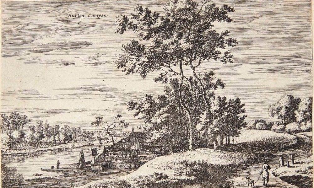 Flodlandskab ved Kampen by Roelant Roghman