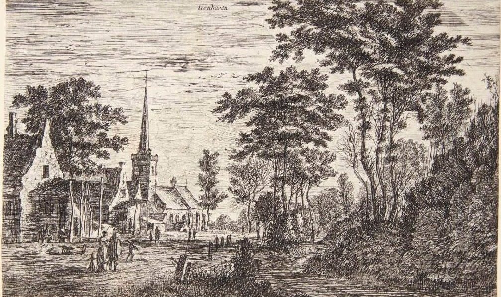 Udsigt mod Tienhoven by Roelant Roghman