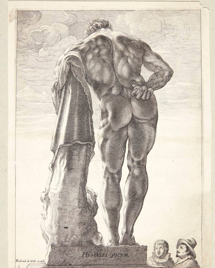 Herkules Farnese by Nicolaes Braeu