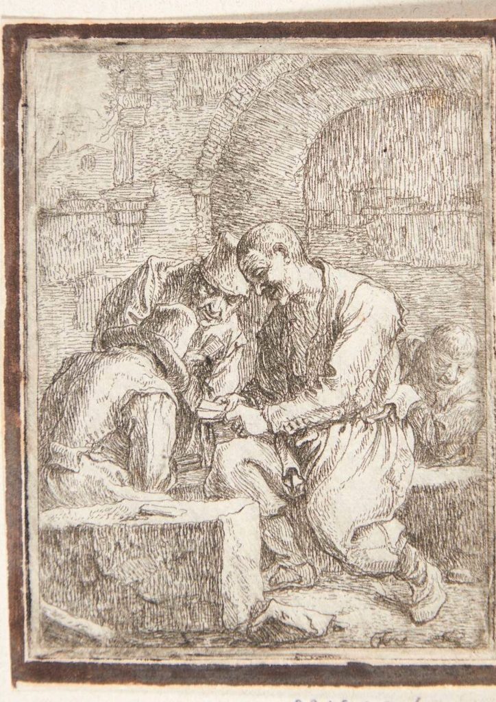 Kortspillere by Thomas Wijck