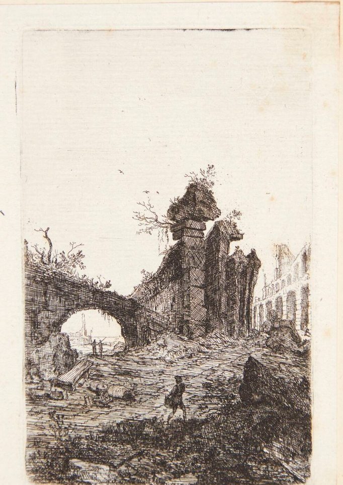 Colosseums ruiner by Bartholomeus Breenbergh