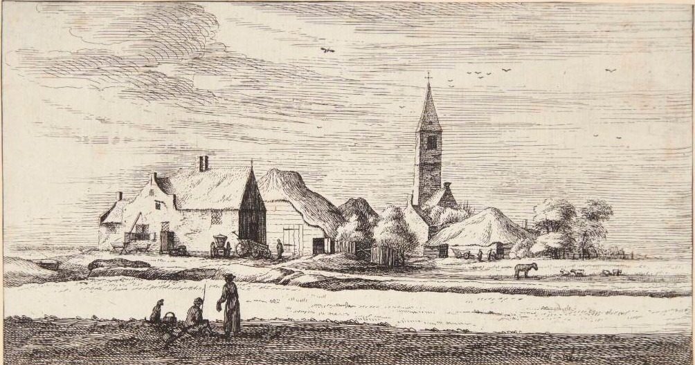 Udsigt mod Spaarnwoude by Geertruyt Roghman