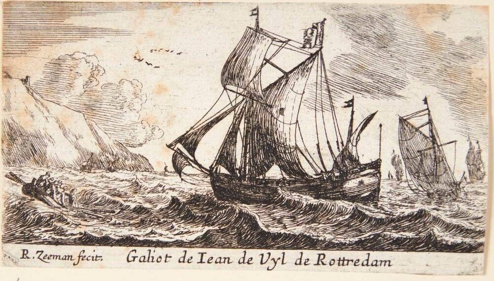 Galioten Jan de Uyl by Reinier Zeeman