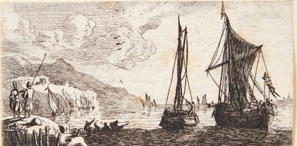 Udskibning til båden mellem Calais og Vlissingen by Reinier Zeeman