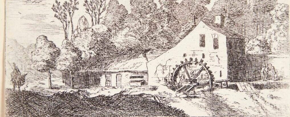 Vandmølle ved Arceuil by Reinier Zeeman