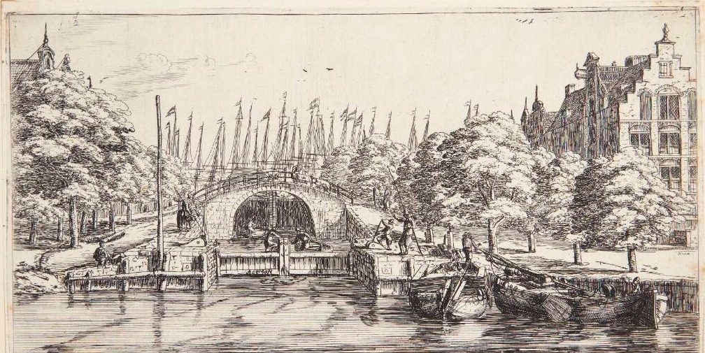 Eenhoorn-slusen by Reinier Zeeman