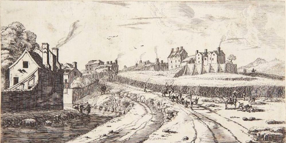 Indfaldsvejen til Saint Marceau nær Paris by Reinier Zeeman