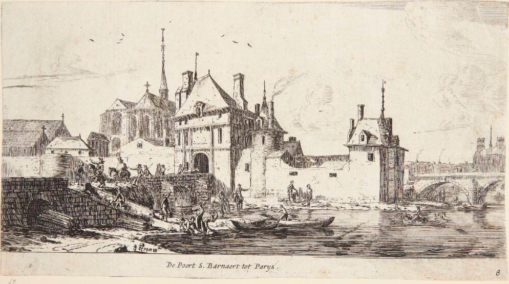 St. Bernard-porten i Paris by Reinier Zeeman
