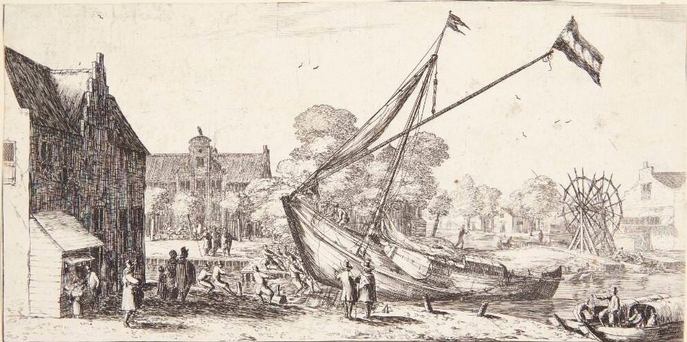 Udsigt ved Overtoom by Reinier Zeeman