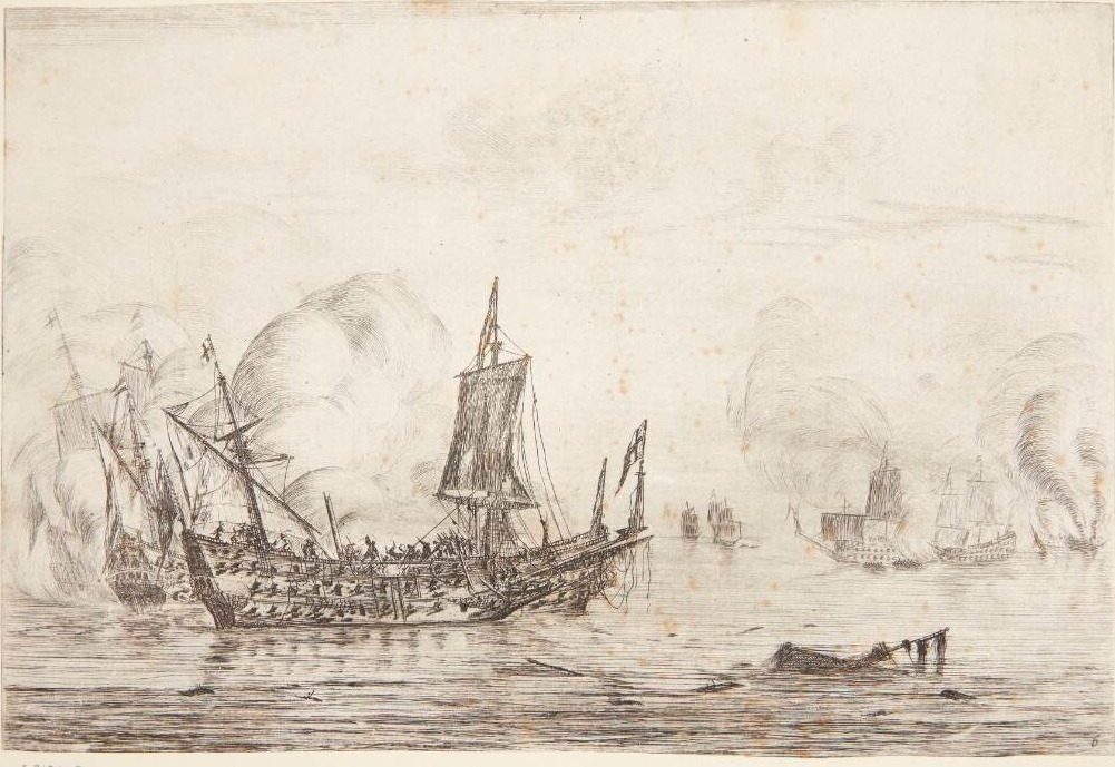Efter et søslag by Reinier Zeeman