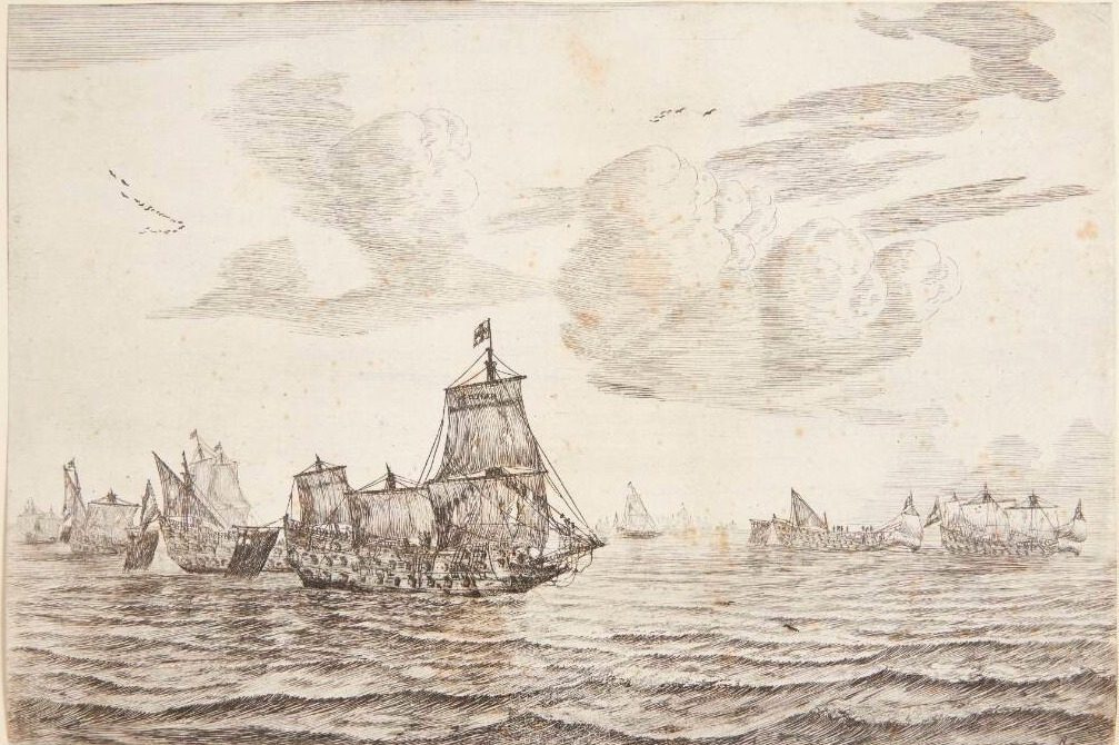Efter søslaget by Reinier Zeeman