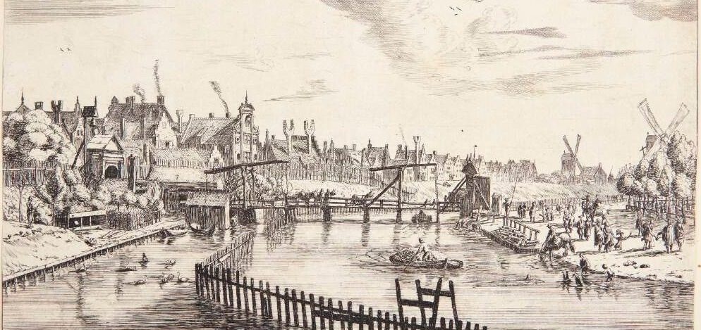 Den anden Reguliers-port i Amsterdam by Reinier Zeeman