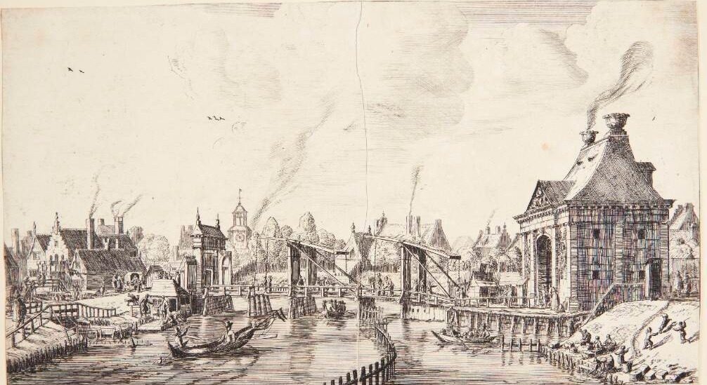 Heiligeweg-porten i Amsterdam by Reinier Zeeman
