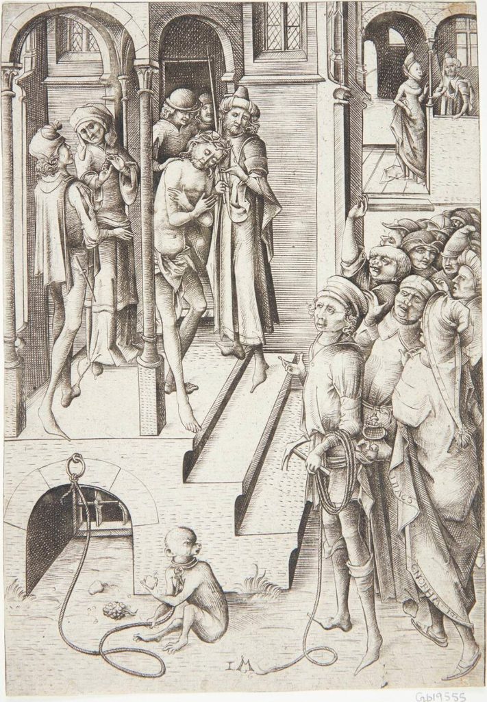 Ecce homo by Israhel van Meckenem