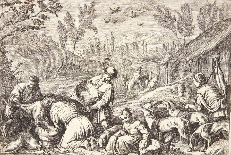 De fire årstider. Sommer by Ossenbeeck, Jan van