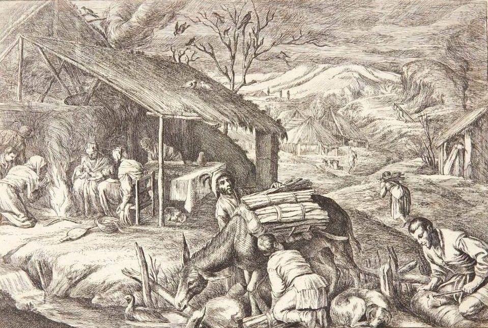 De fire årstider. Vinter by Ossenbeeck, Jan van
