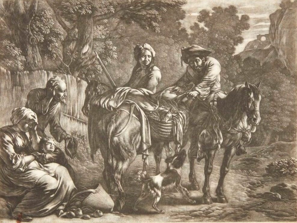 To røvere til hest by Jan van Huchtenburg