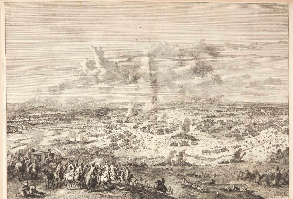 Slaget ved Höchstädt by Jan van Huchtenburg