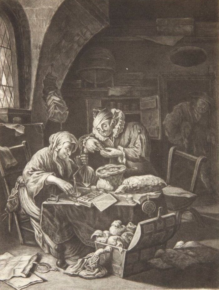 Voksenliv by Cornelis Dusart