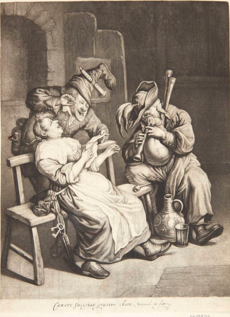 Høresansen by Cornelis Dusart